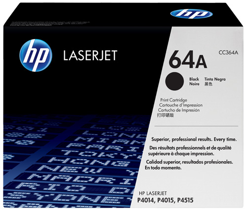 Картридж HP 64A LaserJet P4014/ P4015/P4515 black