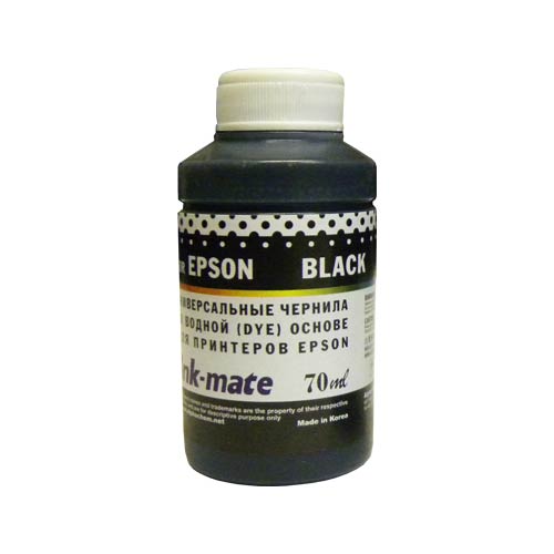 Чернила универсальные для EPSON 70мл, black, Dye EIM-UA