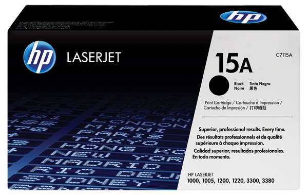 Картридж HP 15A LaserJet 1000/1005/1200/1220/3300/3380 black