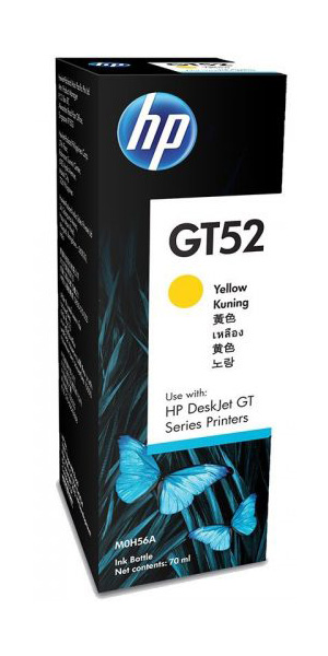 Бункер с чернилами HP GT52 желтая