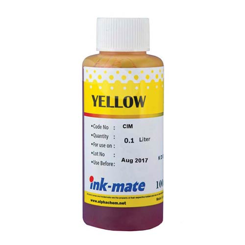 Чернила для CANON CLI-426/526 100мл, Dye, yellow CIM-720Y