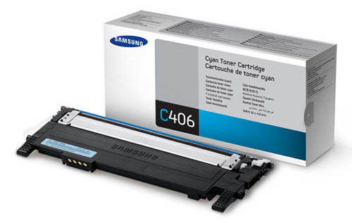 Картридж Samsung CLT-C406S CLP-360/365/368/CLX-3300/3305 blue