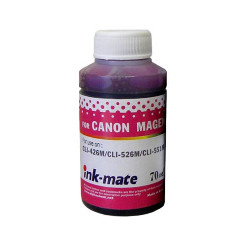 Чернила для CANON CLI-426M/CLI-526M/CLI-551M 70мл, magenta, Dye CIM-720M