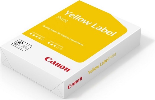 Офисная бумага Canon Yellow Label Print, А4 80гр/м2 500листов класс "C"