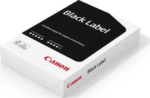 Офисная бумага Canon Black Label Select, А4 80гр/м2 500листов класс "В"