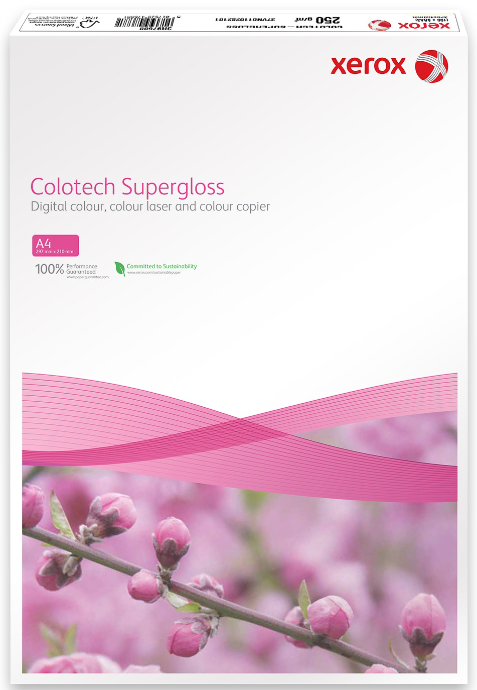 Бумага XEROX Colotech Supergloss 250г/м2 A4 100листов