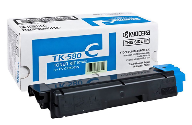 Тонер-картридж Kyocera TK-580C Cyan