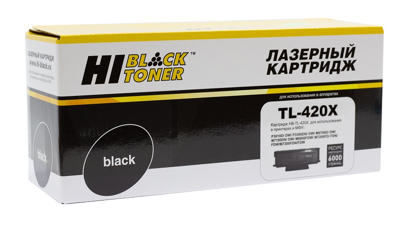 Тонер-картридж Hi-Black HB-TL-420X