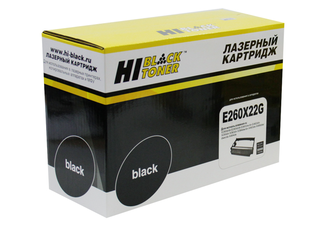 Драм-юнит Hi-Black для Lexmark E260/E360/E460, 30K
