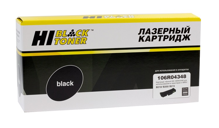 Тонер-картридж Hi-Black HB-106R04348