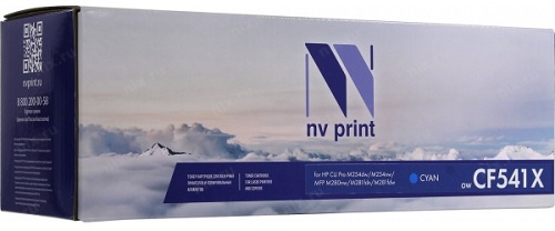 Картридж NV Print CF541X голубой