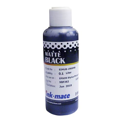 Чернила для EPSON T0878 R1900/2000 100мл, matte black, Pigment EIMUB-1900MB