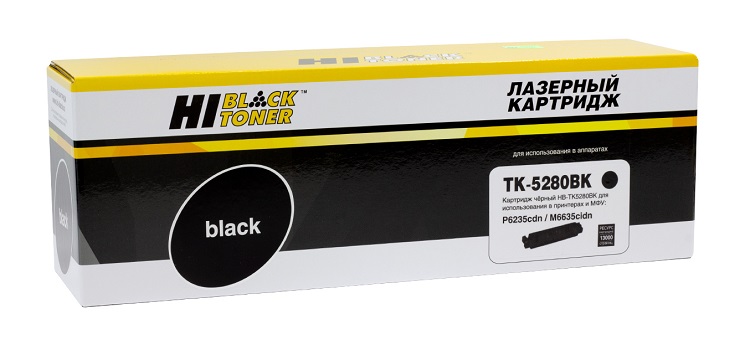 Тонер-картридж Hi-Black HB-TK-5280BK Black