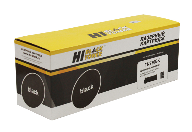 Тонер-картридж Hi-Black (HB-TN-230Bk) для Brother HL-3040CN/3070CW MFC9010CN/9120, Bk,2,2K