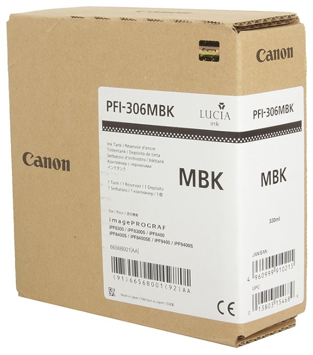 Картридж Canon PFI-306MBK