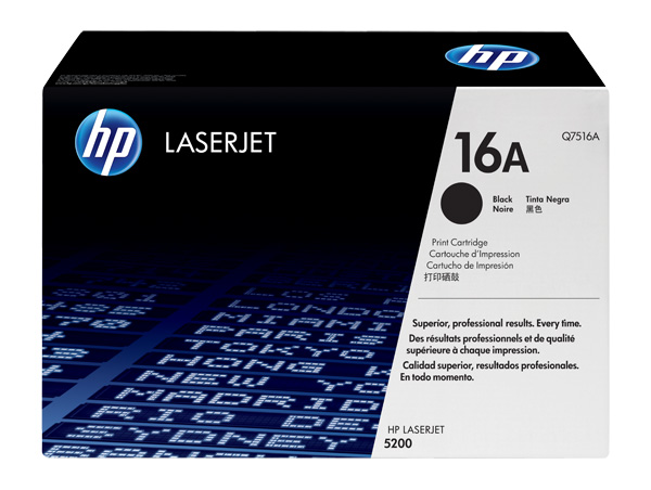 Картридж HP 16A LaserJet 5200 black