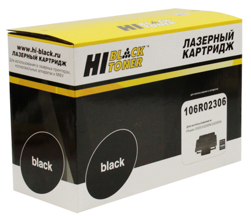 Картридж Hi-Black для Xerox Phaser 3320/DNI black