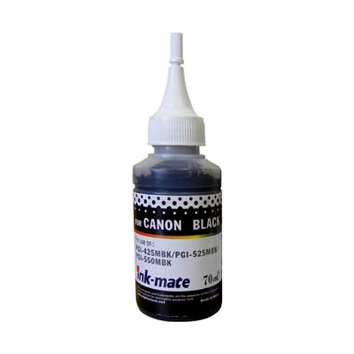 Чернила для CANON PGI-425MBK PGI-525MBK PGI-550MBK 70мл, black, Pigment CIM-720MB