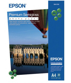 Фотобумага EPSON Высококачественная Полуглянцевая, 251г/м2 A4 20листов