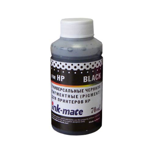 Чернила универсальные для HP 70мл, black, Pigment HIMB-UA