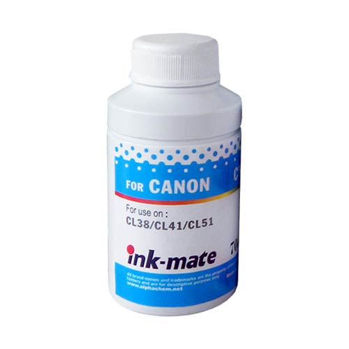 Чернила для CANON CL38/CL41/CL51/CLI-8 70мл, cyan, Dye CIM-41C