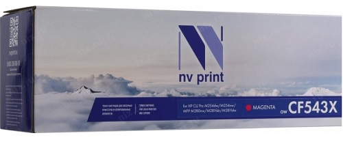 Картридж NV Print CF543X пурпурный