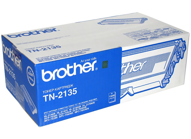 Картридж Brother HL-2140R/2150NR/2170WR/DCP-7030R TN-2135, 1,5К