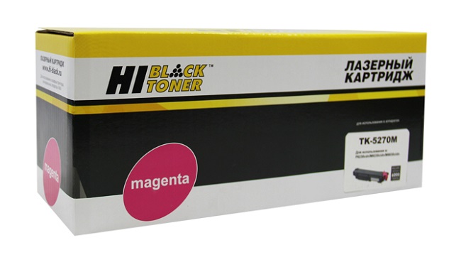 Тонер-картридж Hi-Black HB-TK-5270M Magenta