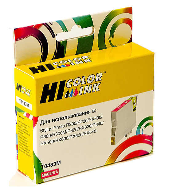 Картридж Hi-Black для Epson Stylus Photo R200/R300/RX500/RX600, M