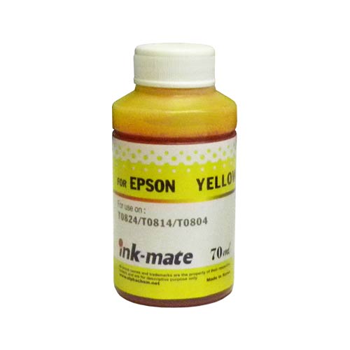 Чернила для EPSON T0824 /T0814/T0804 70мл, yellow, Dye EIM-290C