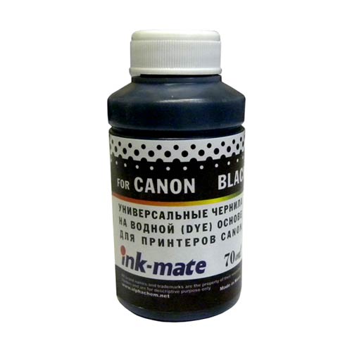 Чернила универсальные для CANON 70мл, black, Dye CIMB-UAD