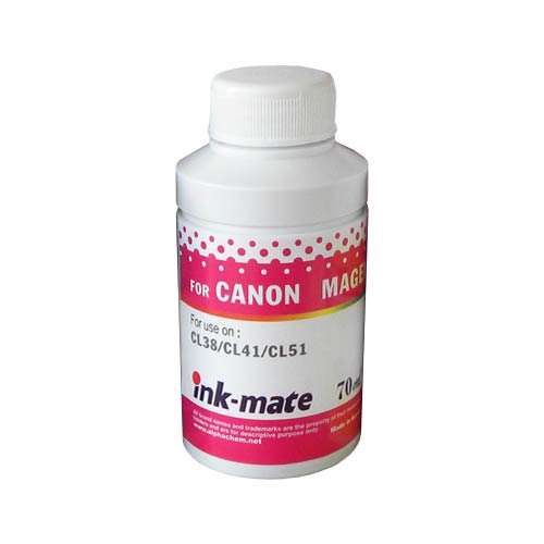 Чернила для CANON CL38/CL41/CL51/CLI-870мл, magenta, Dye CIM-41C