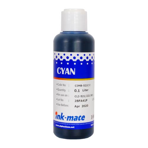 Чернила для CANON CLI-521/426 100мл, Dye, cyan CIM-521C