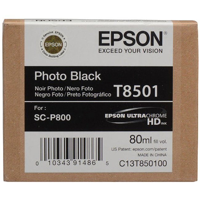 Картридж EPSON T8501 черный фото