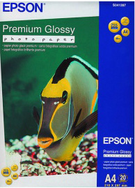 Фотобумага EPSON Высококачественная Глянцевая, 255г/м2 A4 20листов