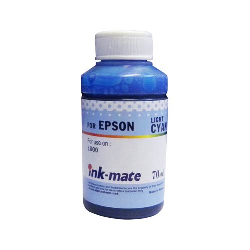 Чернила для EPSON T6735 L800 70мл, light cyan, Dye EIM-801LC