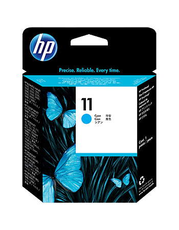 Печатающая головка HP 11 голубая