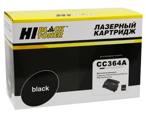 Картридж Hi-Black для HP 64A LJ P4014/P4015/P4515 black