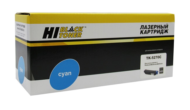 Тонер-картридж Hi-Black HB-TK-5270C Cyan