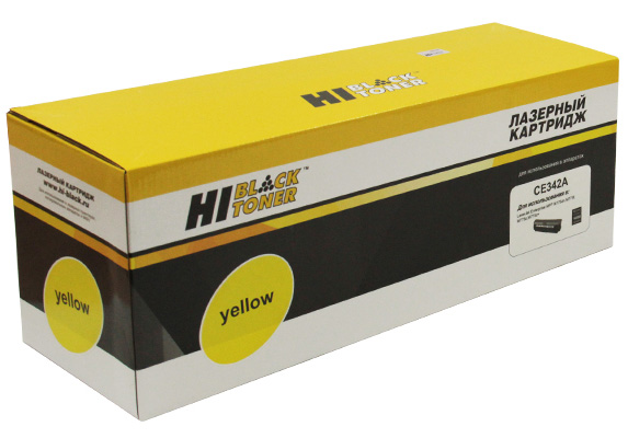 Картридж Hi-Black HB-CE342A для HP 651A CLJ Enterprise MFP M775dn/775f/775z yellow