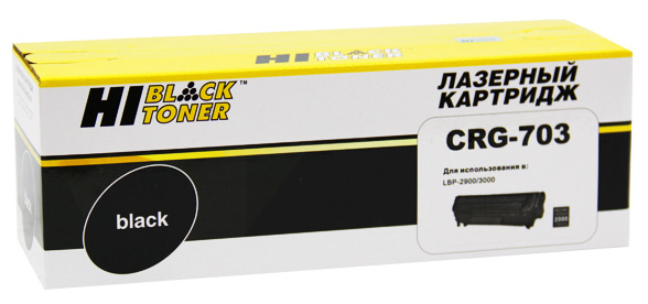 Картридж Hi-Black для Canon 703 LBP 2900/3000 black