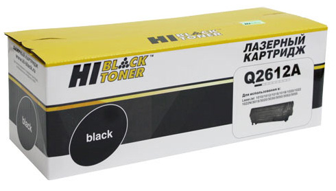 Картридж Hi-Black для HP 12A LJ 1010/1020/3050 black